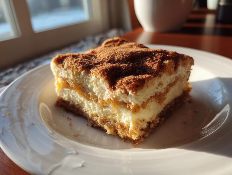 15-Minute Churro Cheesecake Bars: Irresist