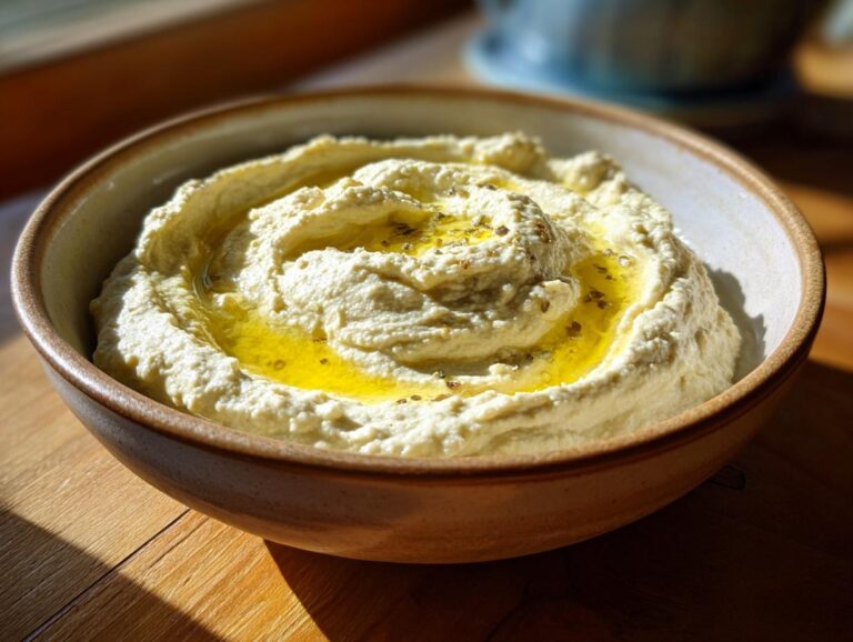 Amazing Hummus: 5 Minute Creamy Chickpea Dip