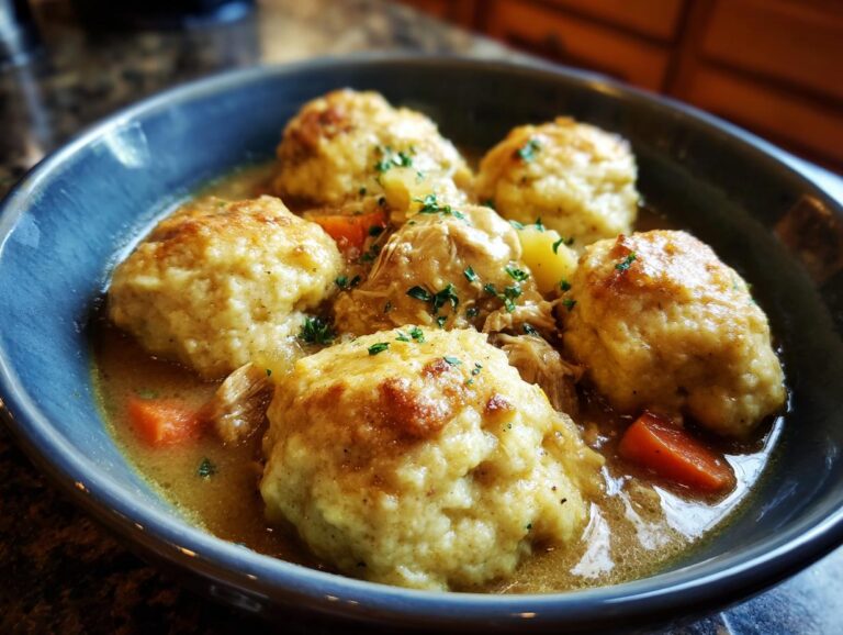 Amazing Slow Cooker Chicken and Dumplings 4 U