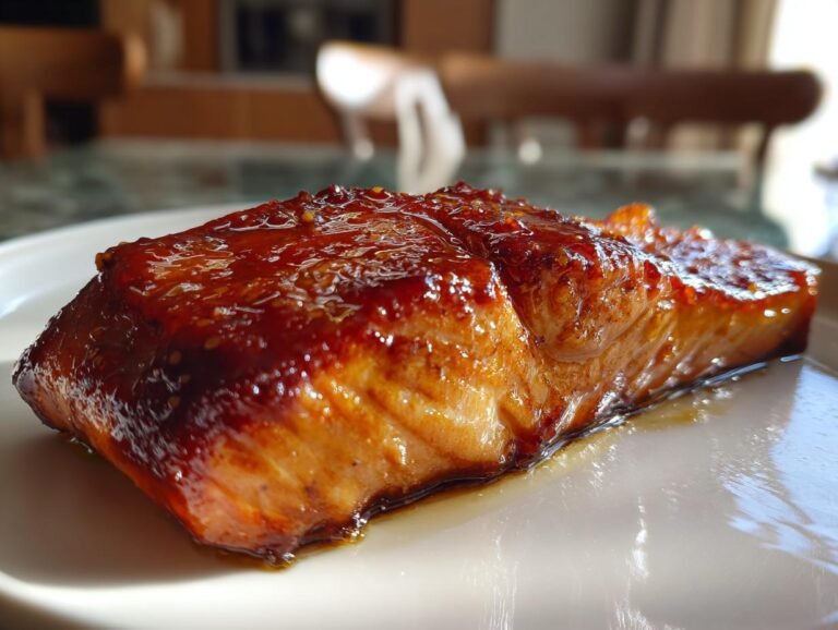 5 Minute Maple Glazed Salmon Magic