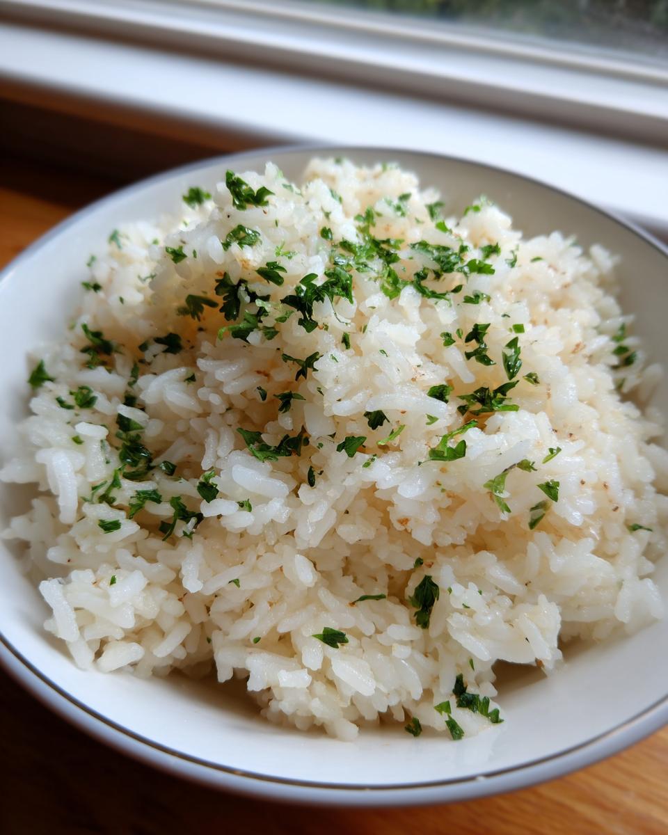 Amazing garlic butter rice in 30 minutes