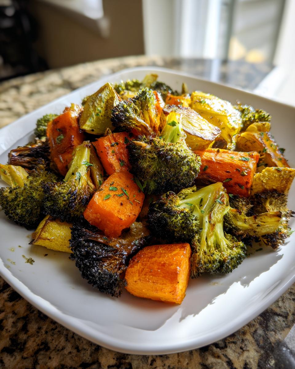 Amazing roasted vegetables in just 5 simple steps