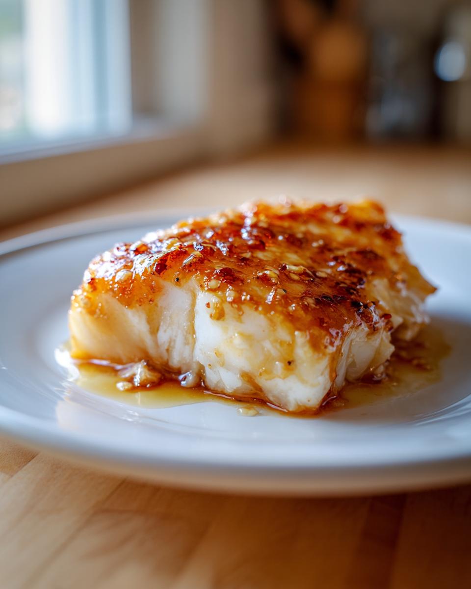 30-Minute Baked Honey Marinated Cod Magic