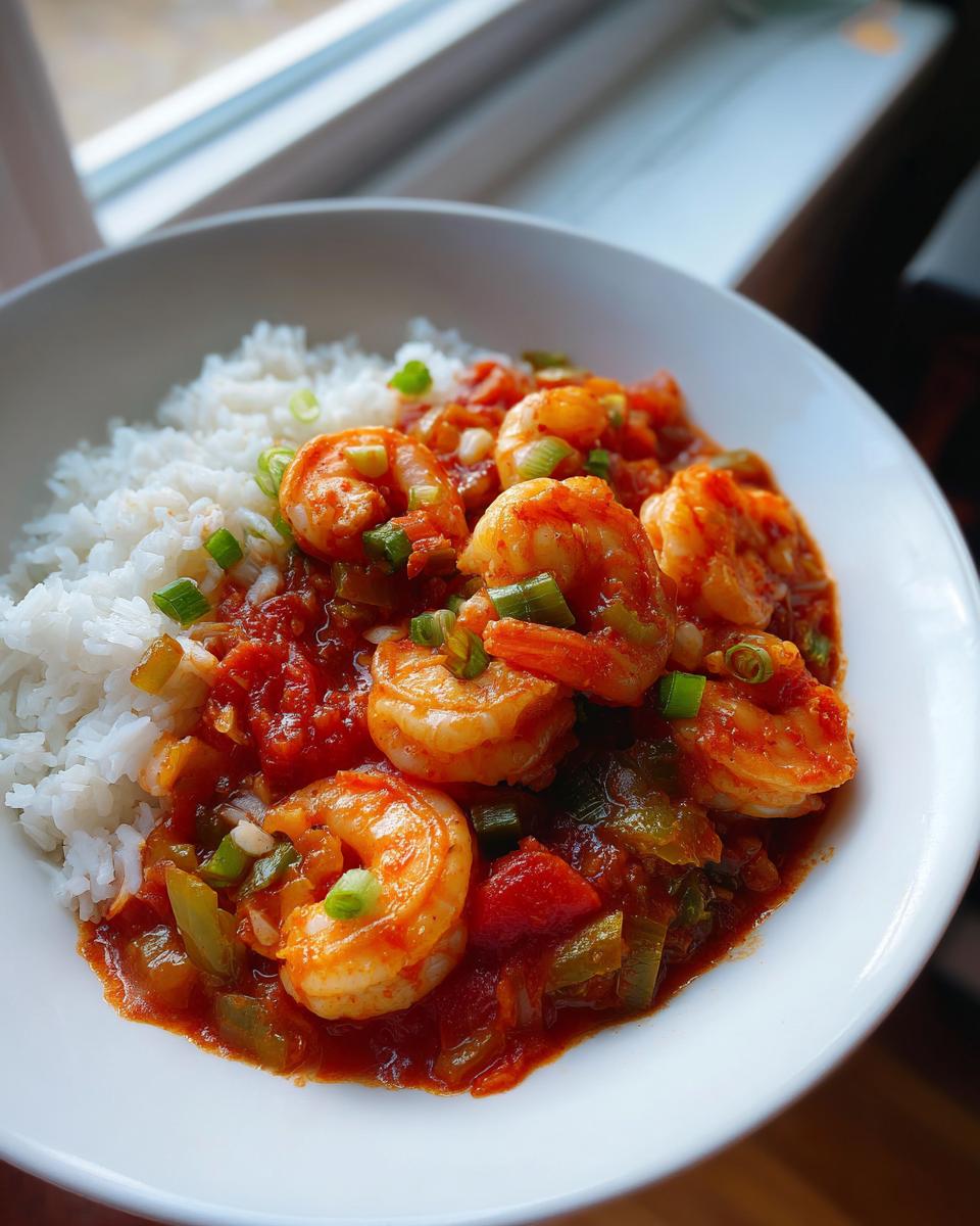 Amazing shrimp creole in 30 minutes