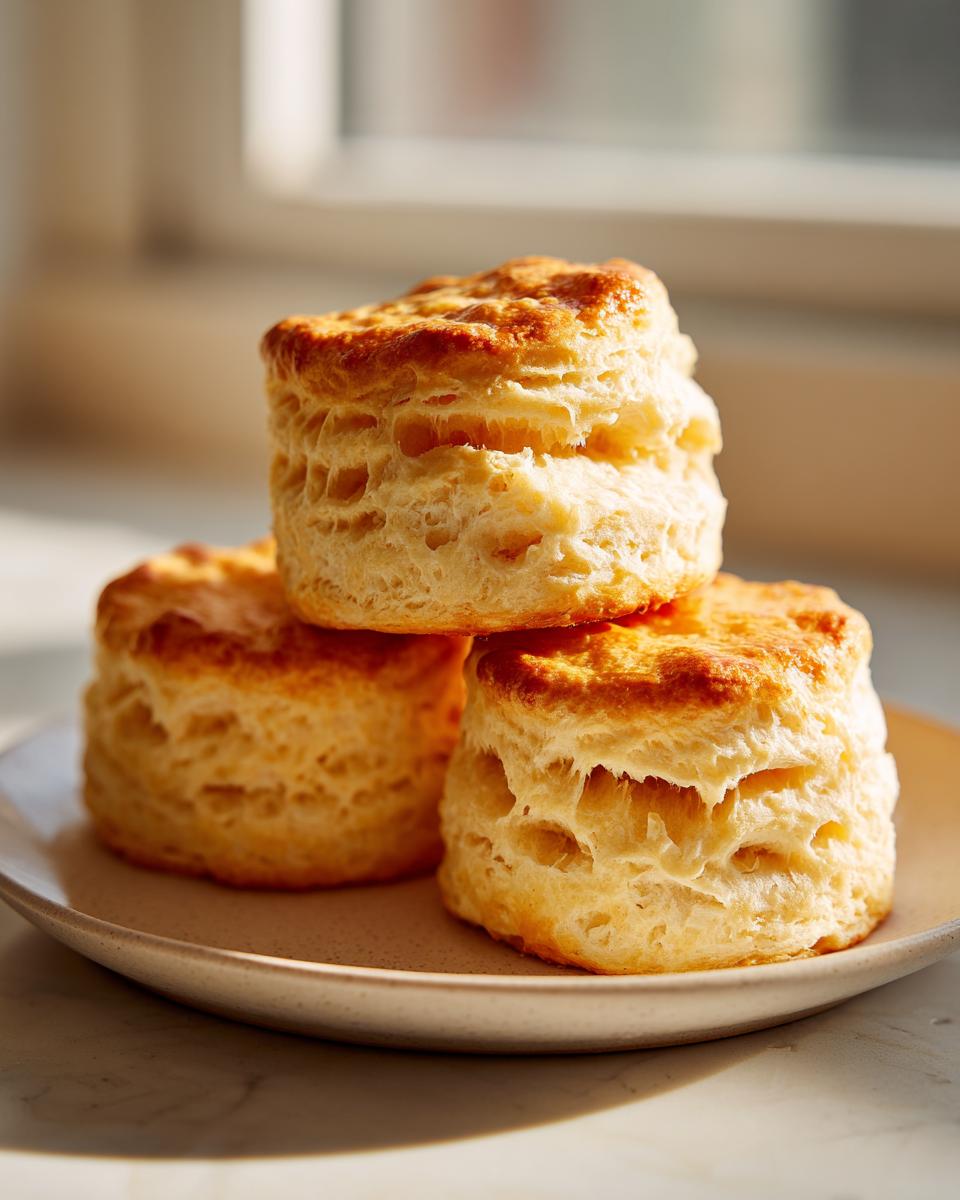 Amazing Flaky Buttermilk Biscuits: 3 Folds