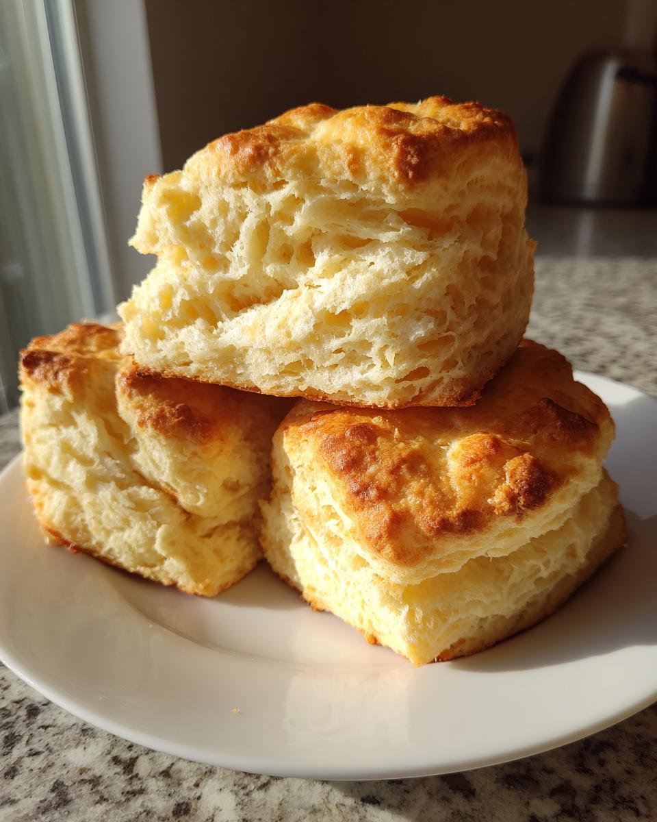 Amazing Flaky Buttermilk Biscuits: 3 Folds