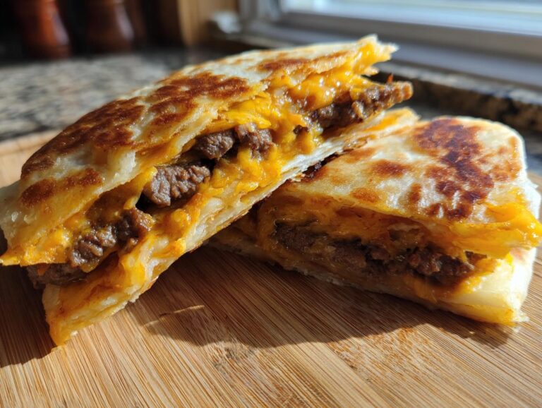 Amazing 15-min Smash burger with paratha